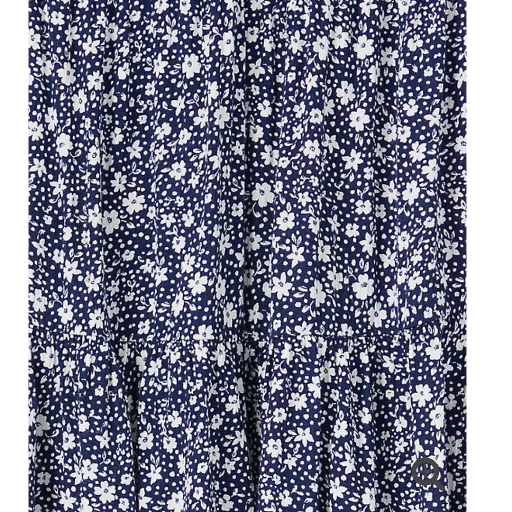 Torrid Floral Gauze Shirred Hem Cami - Picture 5 of 11